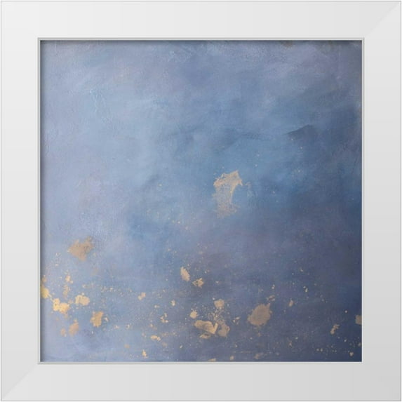 Contacessi, Julia 15x15 White Modern Wood Framed Museum Art Print Titled - Escaping Night II