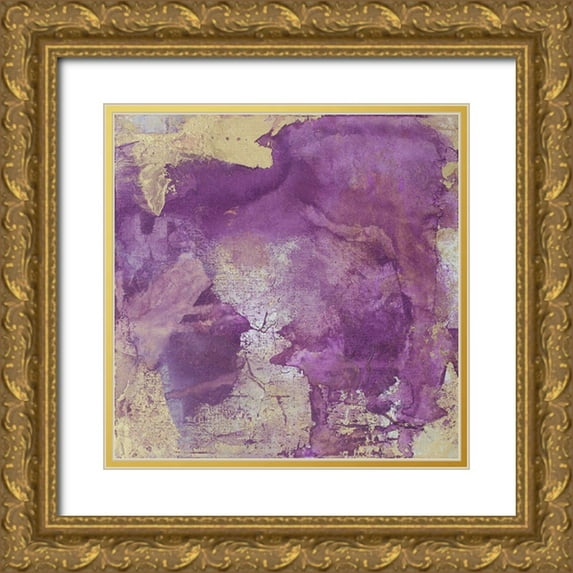 Contacessi, Julia 26x26 Gold Ornate Wood Framed with Double Matting Museum Art Print Titled - Winters Garden I