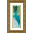 thumbnail image 1 of Contacessi, Julia 9x18 Gold Ornate Wood Framed with Double Matting Museum Art Print Titled - Under Deep I, 1 of 4