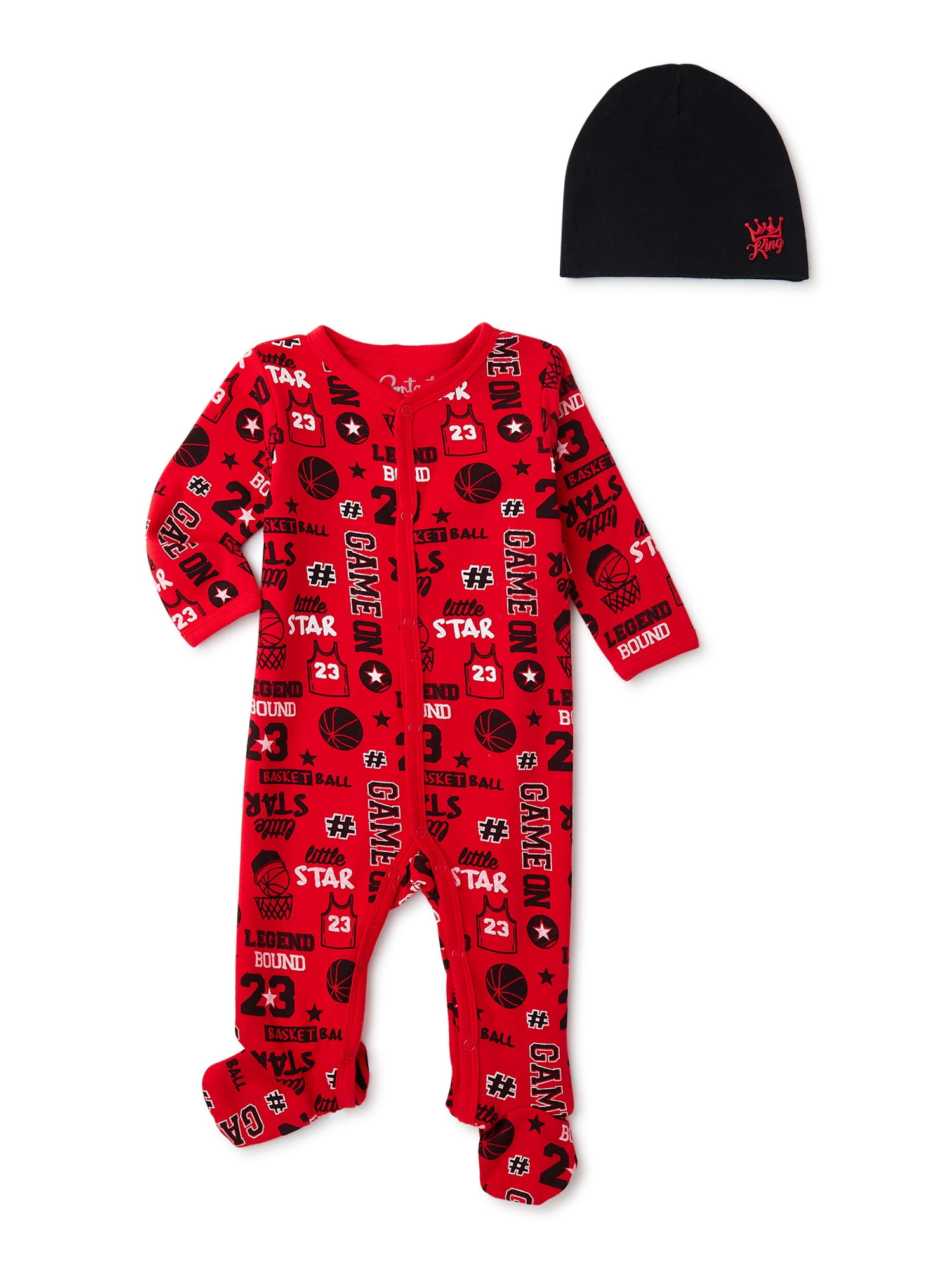 Contact Baby Baby Boys Sleep and Play with Hat, 2Piece Set, Sizes