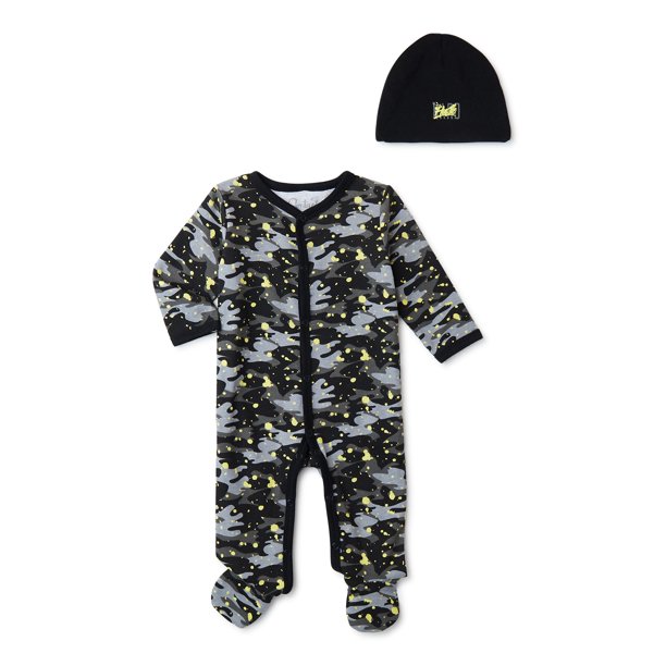 Contact Baby Baby Boys Sleep and Play with Hat, 2Piece Set, Sizes