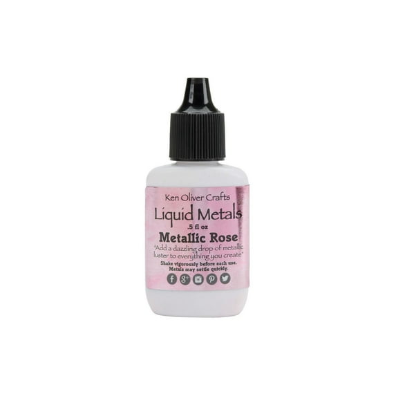 Contact Crafts KOliver Liq Metals .5oz Mtl Rose