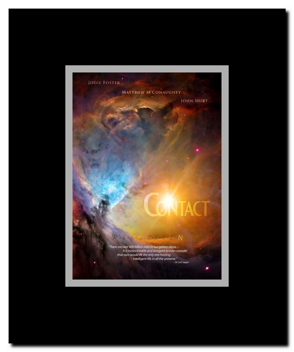 Contact Framed Movie Poster