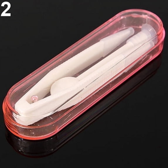 Contact Lens Inserter Remover + Soft Tip Tweezers + Case Hygienic Nursing Kit