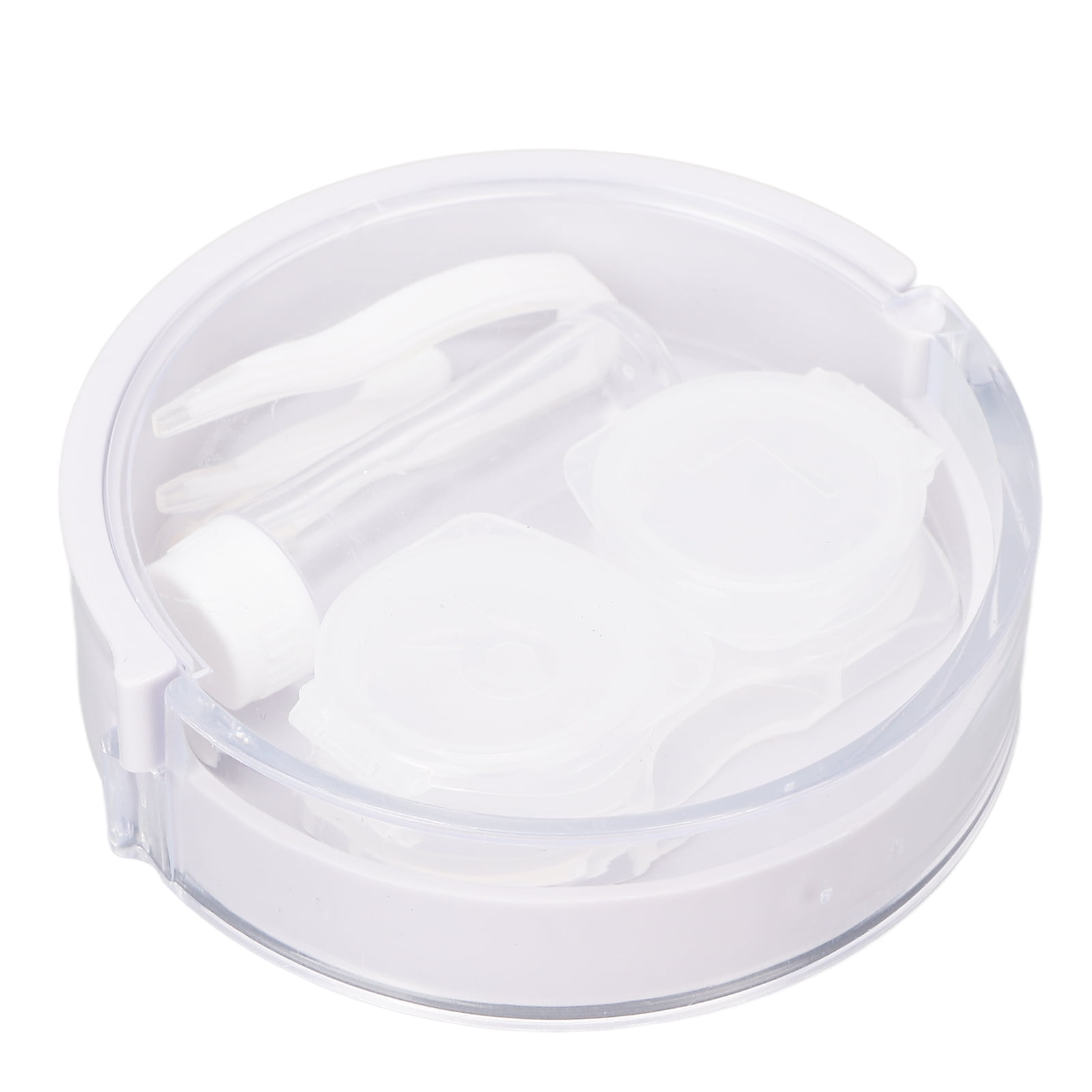 Contact Lens Travel Case Kit with Box Tweezers Remover Stick Care