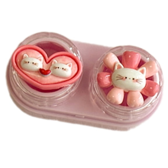 Contact Lenses Case Eye Contact Remover Plunger Suction Cup Travel Storage
