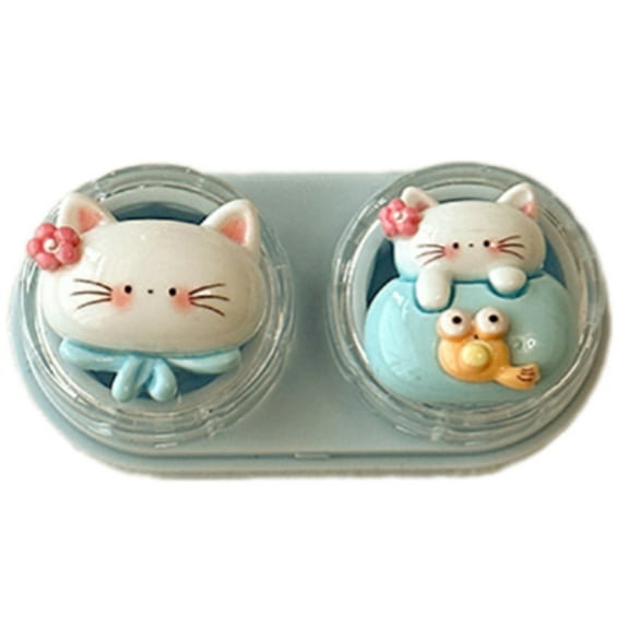Contact Lenses Helper Case Suction for Safe Lens Placement for Gentle Handling Simple Color