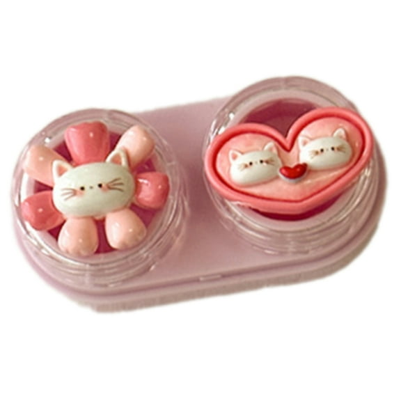 Contact Lenses Helper Case Suction for Safe Lens Placement for Gentle Handling Simple Color