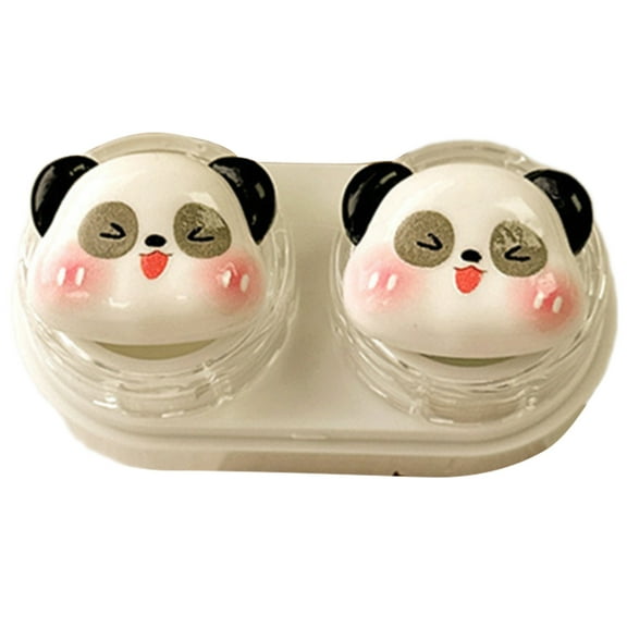 Contact Lenses Organizers Slide Open Design Protective Storage Case for Travel Essential with Lens Wearing Removal Tool