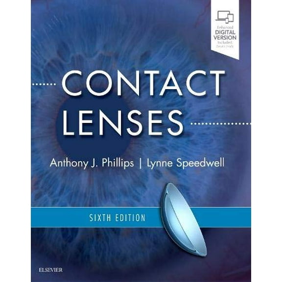 Pre-Owned Contact Lenses [Hardcover] Phillips MPhil FBOA HD FAAO FBCO FVCO FCLSA DCLP, Anthony J. and Speedwell BSc MSc(Health Psych) DCLP FAAO, Lynne
