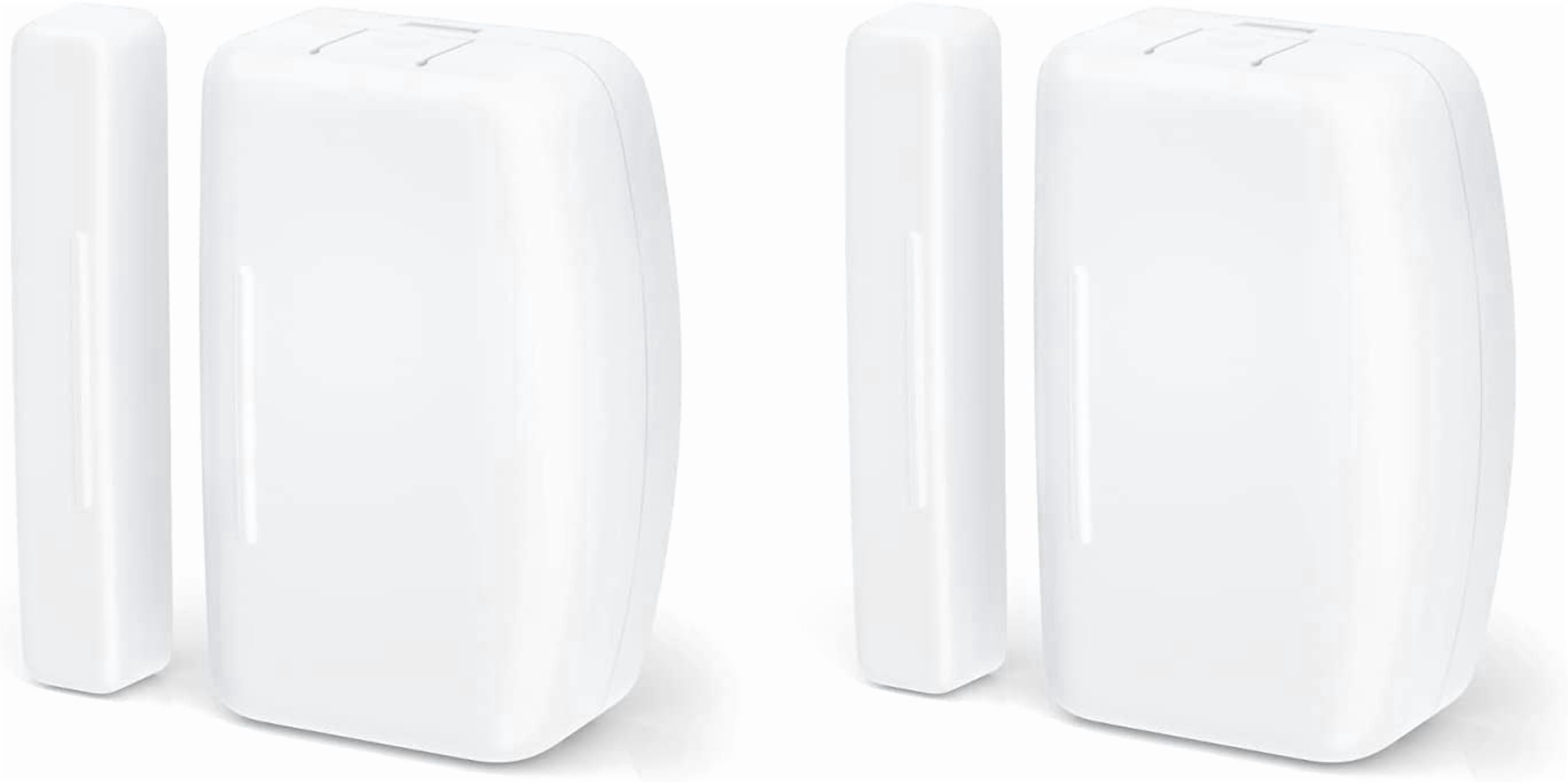Contact Sensor 4 Pack, Door and Window Monitor, Home Automation,Works with Home Assistant,SmartThings,Aeotec,Homey,Hubitat or Echo Devices with Build-in  Hub,hub Required