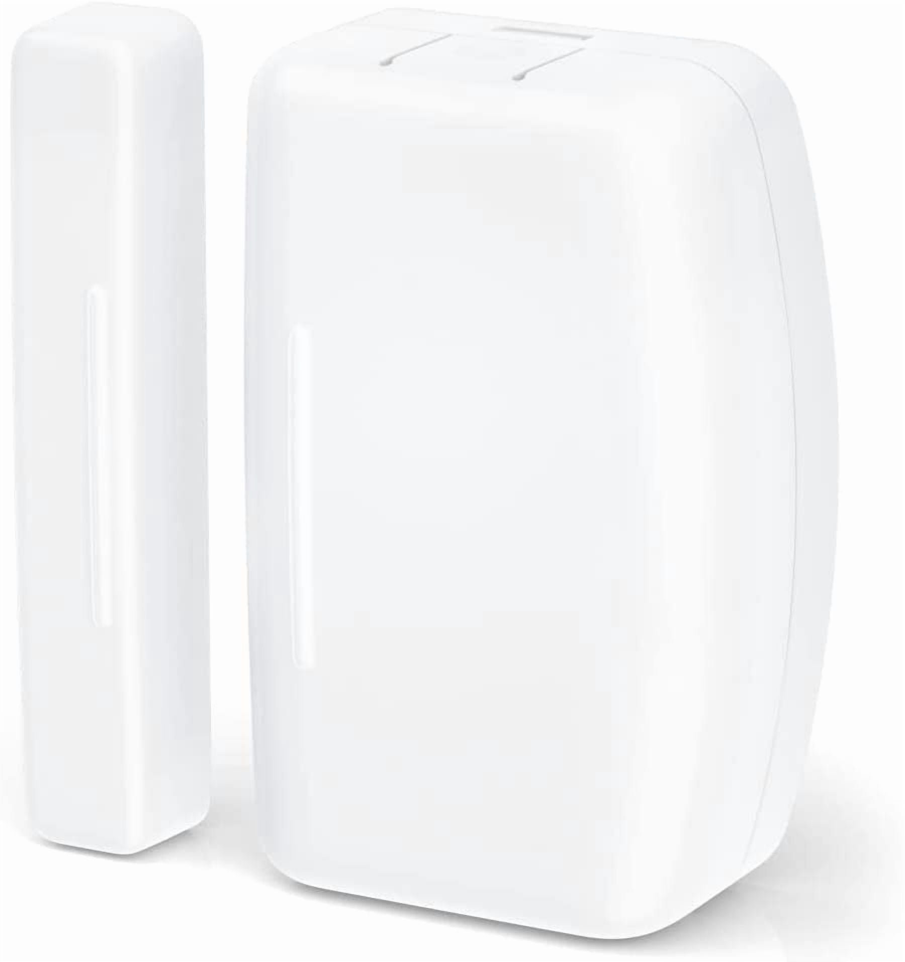Contact Sensor 4 Pack, Door and Window Monitor, Home Automation,Works with Home Assistant,SmartThings,Aeotec,Homey,Hubitat or Echo Devices with Build-in  Hub,hub Required