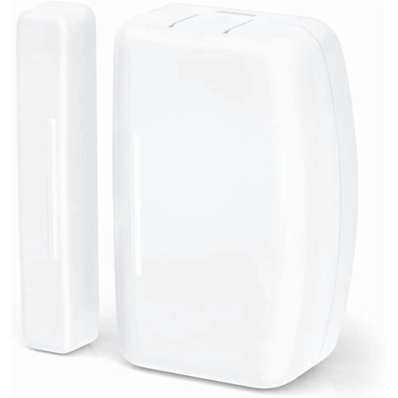 Contact Sensor 4 Pack, Door and Window Monitor, Home Automation,Works with Home Assistant,SmartThings,Aeotec,Homey,Hubitat or Echo Devices with Build-in  Hub,hub Required