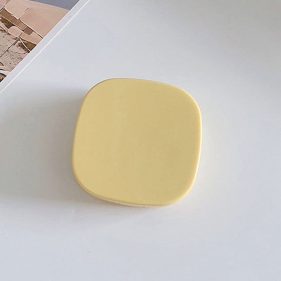 Contact lens box candy solid color contact lens box Simple Beautiful pupil box smooth DIY portable companion box
