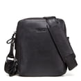 thumbnail image 1 of Contact's Genuine Leather Men's Messenger Bag Vintage Shoulder Bags for 7.9" Ipad Mini High Quality Male Crossbody Bag (Black), 1 of 7