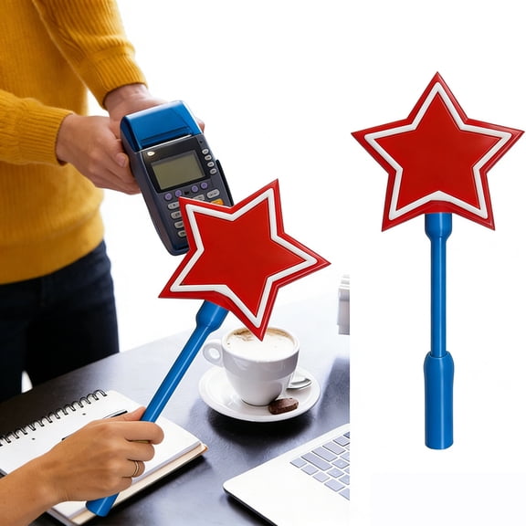 Contactless Payment Card Tap to Pay Device Star Shaped NFC Payment Tool for Secure Transactions Portable Payment Wand Compatible with Payment Terminals No Phone Needed