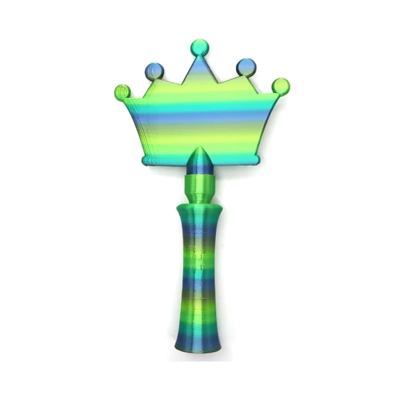 Contactless Payment Wand Crown Shape Retractable NFC Tap to Pay Device for Wallet Phone Case Secure Transaction Gift for Tech Lovers Portable Accessory