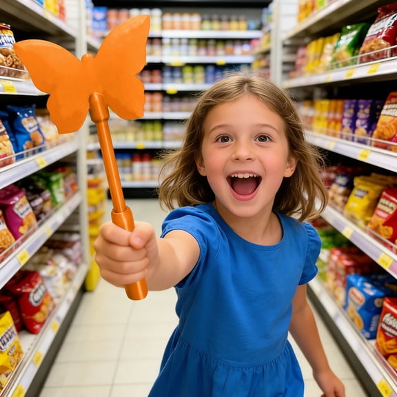 Contactless Payment Wand, NFC Card Wand for Secure Transactions, Magic Star Wand Portable Payment Tool, Encrypted Credit Card Accessory for Shopping No Phone Needed Contactless Payment Solution