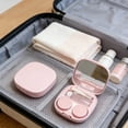 thumbnail image 1 of Contacts Lens Case, Portable Travel Contact Lens Storage Box, Lightweight, Leak Proof, Plastic Material, Easy to Clean, Effortless Open/Close, Daily Use, 1 of 6