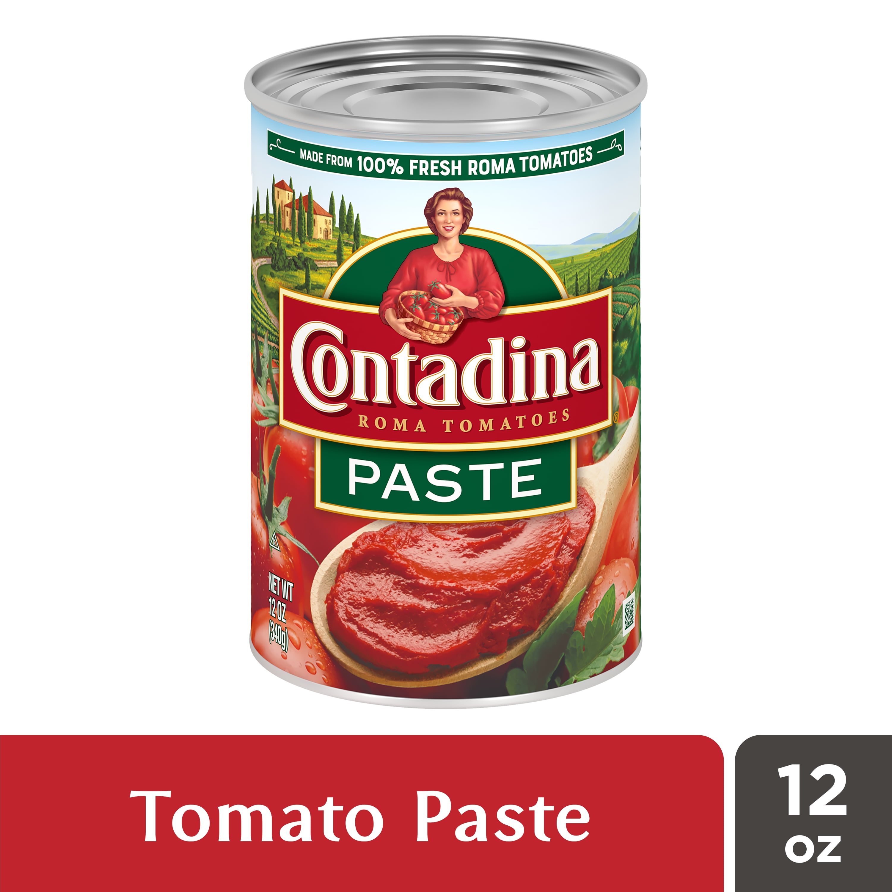 Contadina Canned Tomatoes Canned Tomato Paste, 12 oz Can