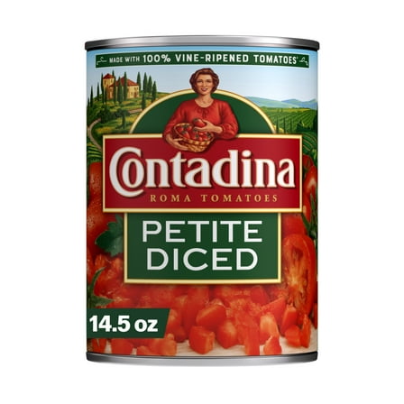 Contadina Petite Cut Diced Tomatoes, 14.5 oz Can