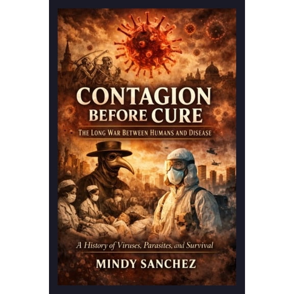 Contagion Before Cure: The Long War Between Humans and Disease A History of Viruses, Parasites, and Survival: The Long W, (Paperback)
