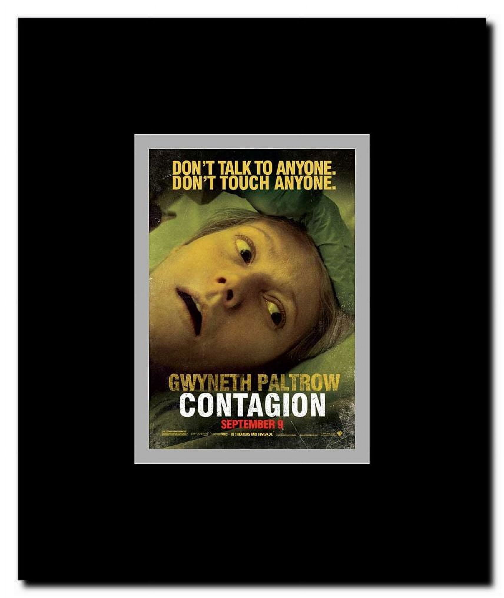 Contagion Framed Movie Poster