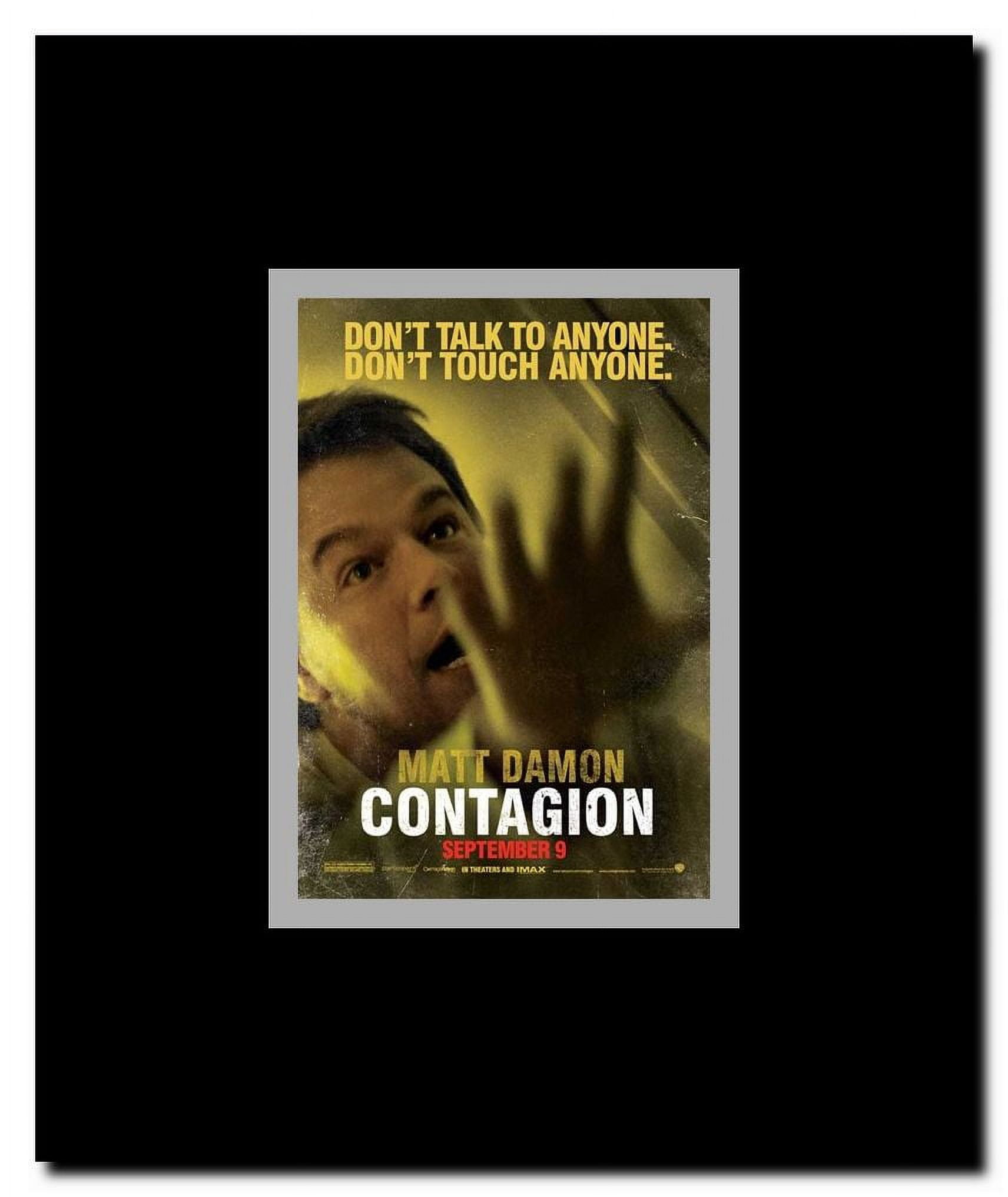 Contagion Framed Movie Poster