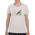 thumbnail image 1 of Contagious Content T-Shirt Women -Wilfred Hildonen Designs, Female 4X-Large, 1 of 4