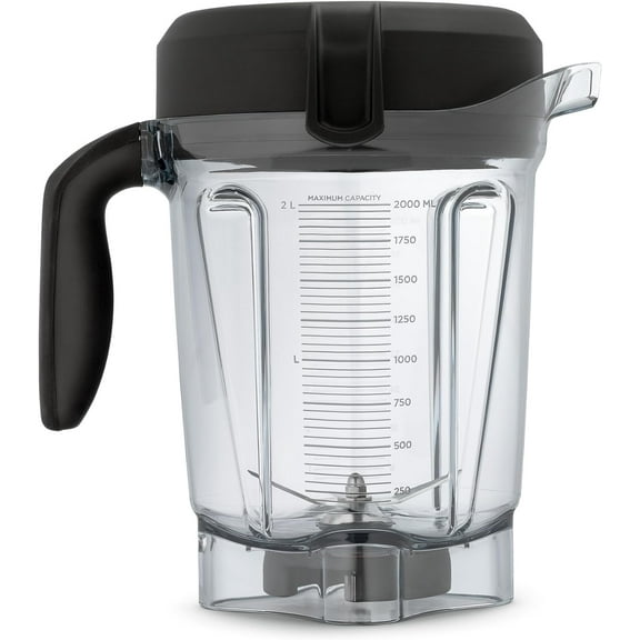 Container, 64oz. Low-Profile, Clear