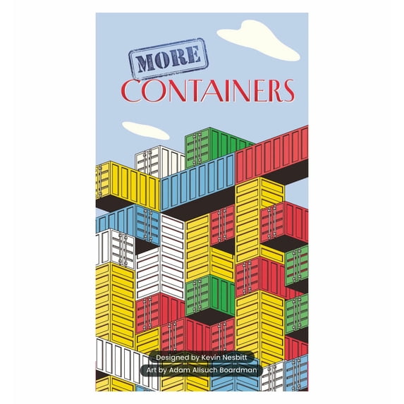 More Containers Strategy Game Expansion for Ages 12+, from Asmodee