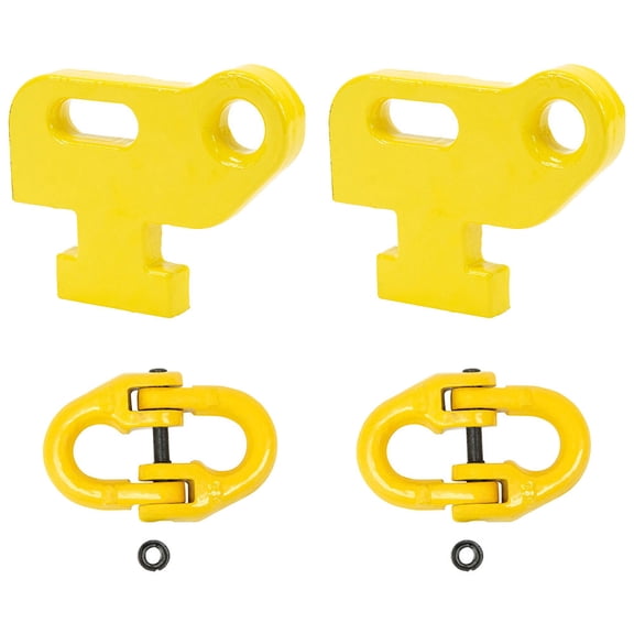Container Chain Bridle Replacement Hook with 5/16" G80 Hammerlock Safety Chain Connector