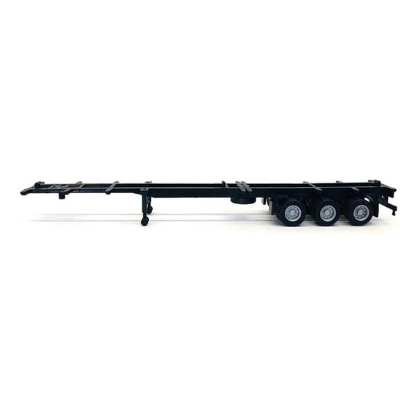 Promotex 005316BK Container Chassis for 3-Axle 48 ft. Trailer 1-87 Scale - HO Plastic Model
