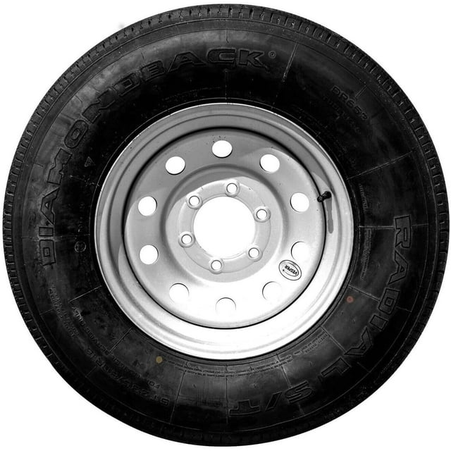 Container Nut 8 Lug Tires for Shipping Container Wheels, Designed for MediumDuty Trailers, 1