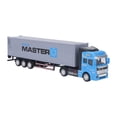 thumbnail image 1 of Container Truck Toy Model Pull Back Detachable Realistic Express Carrier Truck Toy For Children Boys, 1 of 15
