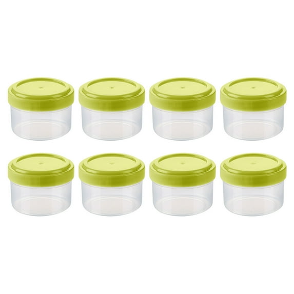 Containers Clear bottom Reusable, Stackable, Food Storage Freezer Container