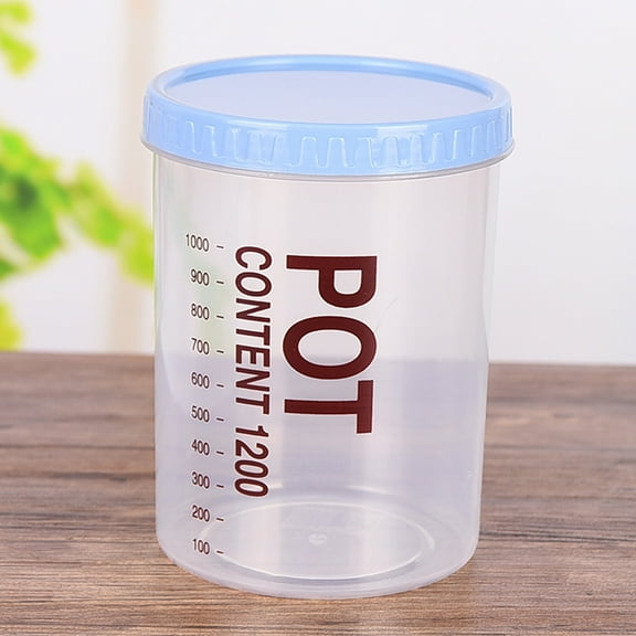 Containers, Ziplock Containers, Plastic Quartz Size Freezer Containers Kitchen Storage Box Sealing Food Preservation Plastic Fresh Pot Container