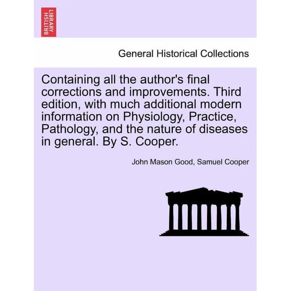 Containing all the author's final corrections and improvements. Third edition, with much additional modern information o, (Paperback)