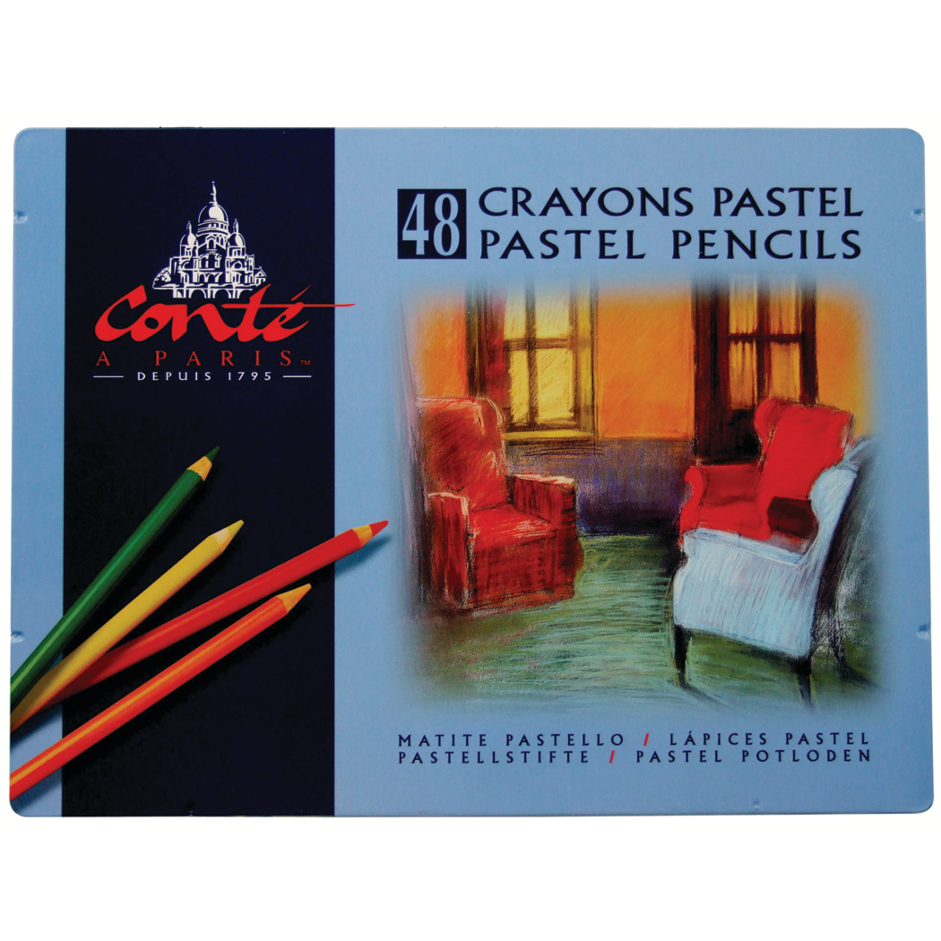 Masters Touch Pastel Colored Pencils 48 Ct Brand New Sealed