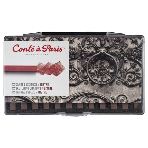 Conté Pastel Crayons Bistre