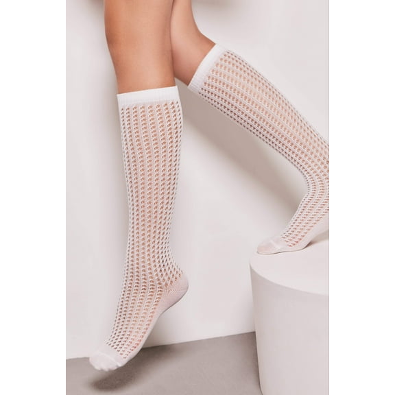 Conte-Kids Cotton Knee-High Socks - Miss 056