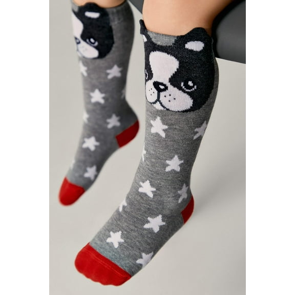 Conte-Kids Cotton Knee-High Socks - Tip-Top 042