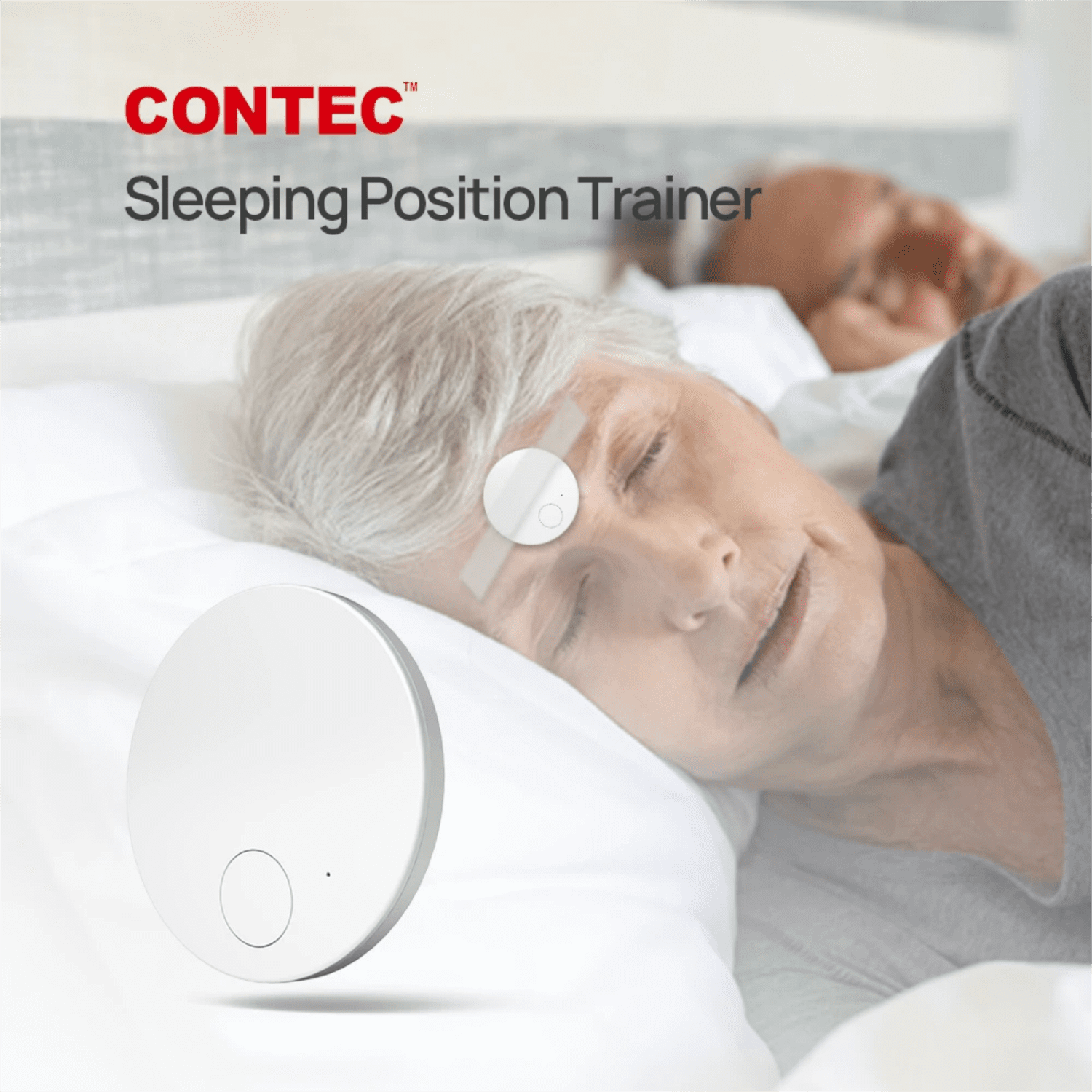 Contec SlP10 Snoring Train Snore Stopper Anti Snoring Monitor Sleep Apnea