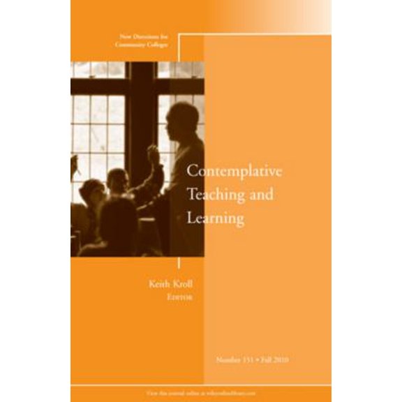 Pre-Owned Contemplative Teaching and Learning 9780470938553