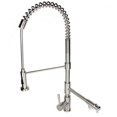 thumbnail image 1 of Contempo Living Inc Stainless Steel Coil Spring Pull-out Sprayer Dual Spout Kitchen Faucet, 1 of 5