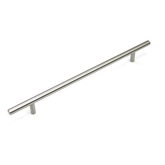 Contempo Living WCCH12SL014S 14 in. Solid Stainless Steel Brushed Nickel Kitchen Bar Handle