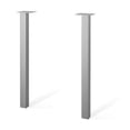 thumbnail image 1 of Contempo Metal Legs,2,Contempo,Silver 50880-1151, 1 of 2