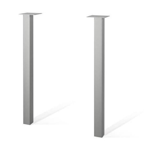 Contempo Metal Legs,2,Contempo,Silver 50880-1151