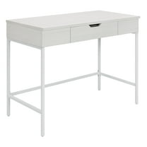 Contempo Worksmart Sit-To-Stand Desk in White Oak Engineered Wood