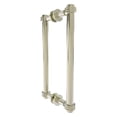 thumbnail image 1 of Contemporary 12 Inch Back to Back Shower Door Pull with Dotted Accent, 1 of 2